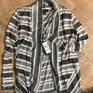 Striped cardigan